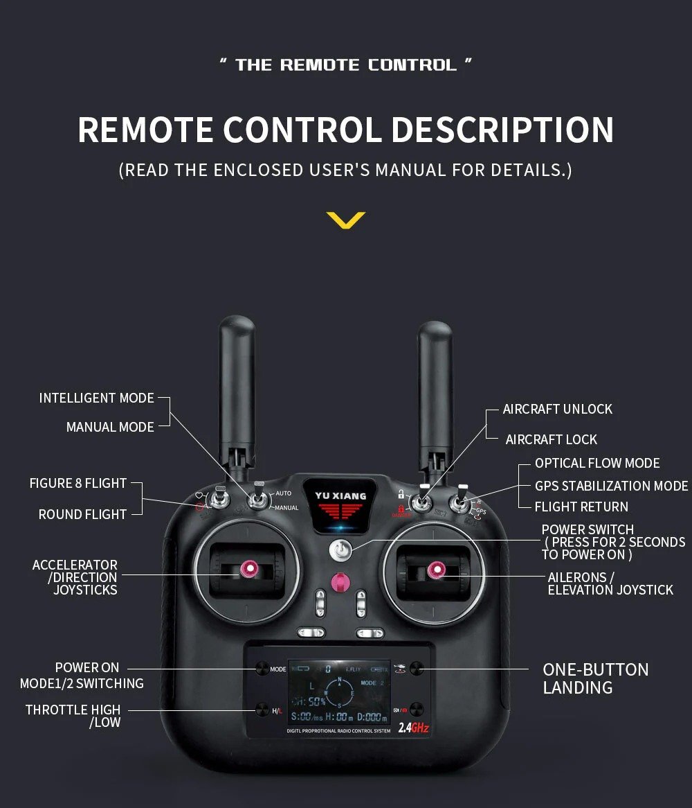 🔥 HOT SALE 49% OFF ✨ Yu Xiang F09H Sea Hawk UH-60 RC Helicopter with GPS Smart Control System