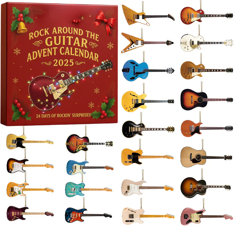 2025 Guitar Lovers’ Advent Calendar 🎸 | Rock Around Christmas! 🎄
