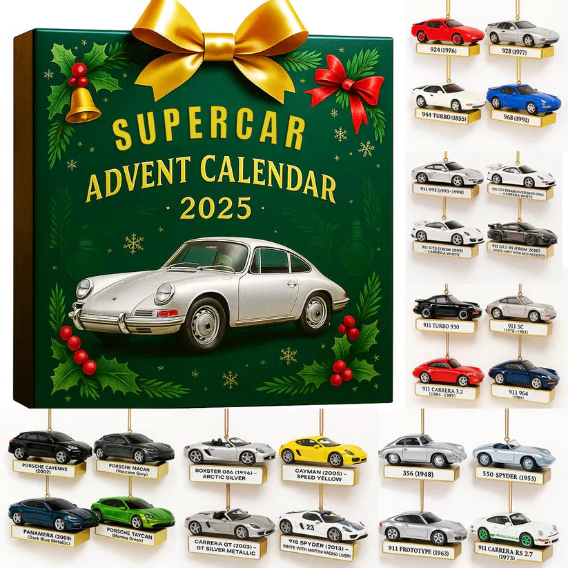 🏎️ 2025 Limited Edition Sports Car Advent Calendar 🚀