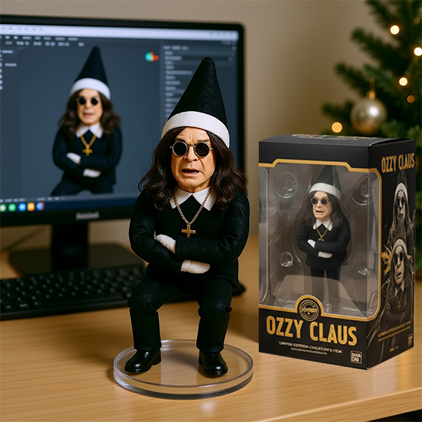 𝐎𝐳𝐳𝐲 𝐂𝐡𝐫𝐢𝐬𝐭𝐦𝐚𝐬 𝐄𝐥𝐟 𝐃𝐨𝐥𝐥 🎄 𝐑𝐨𝐜𝐤-𝐒𝐭𝐲𝐥𝐞 𝐂𝐡𝐫𝐢𝐬𝐭𝐦𝐚𝐬 𝐃𝐞𝐜𝐨𝐫𝐚𝐭𝐢𝐨𝐧 & 𝐆𝐢𝐟𝐭 🤘