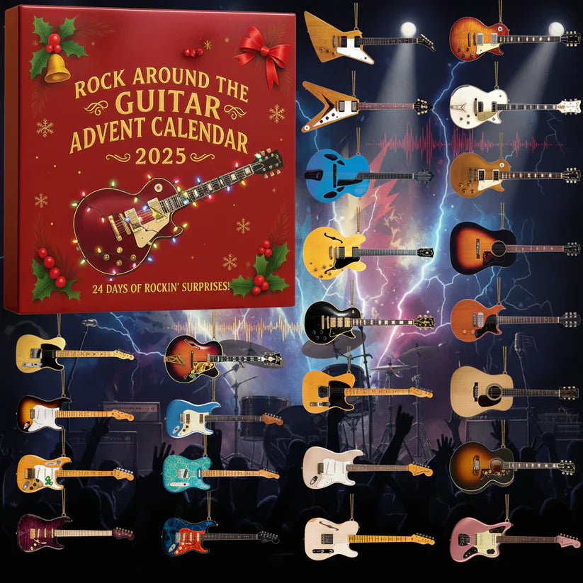 2025 Guitar Lovers’ Advent Calendar 🎸 | Rock Around Christmas! 🎄
