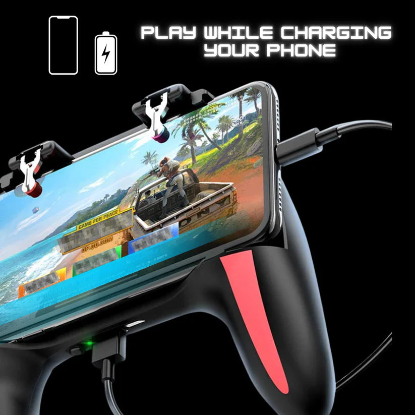 Mobile phone dual cooling game controller quickly dissipates heat