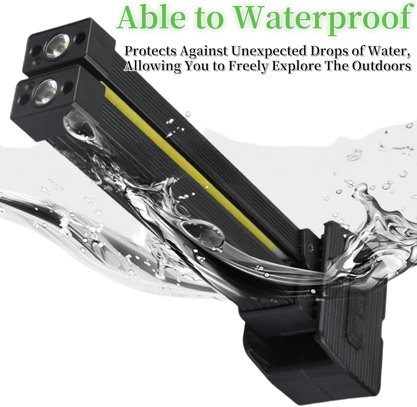 180 degree foldable magnetic portable triple-proof LED work light with hook