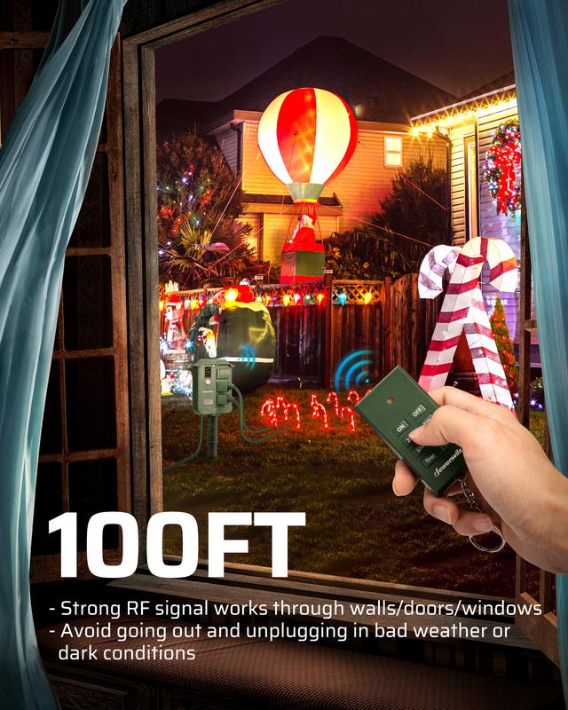 🔥LAST DAY ON SALE 49%OFF✨- Outdoor Waterproof Power Putlet with Timer