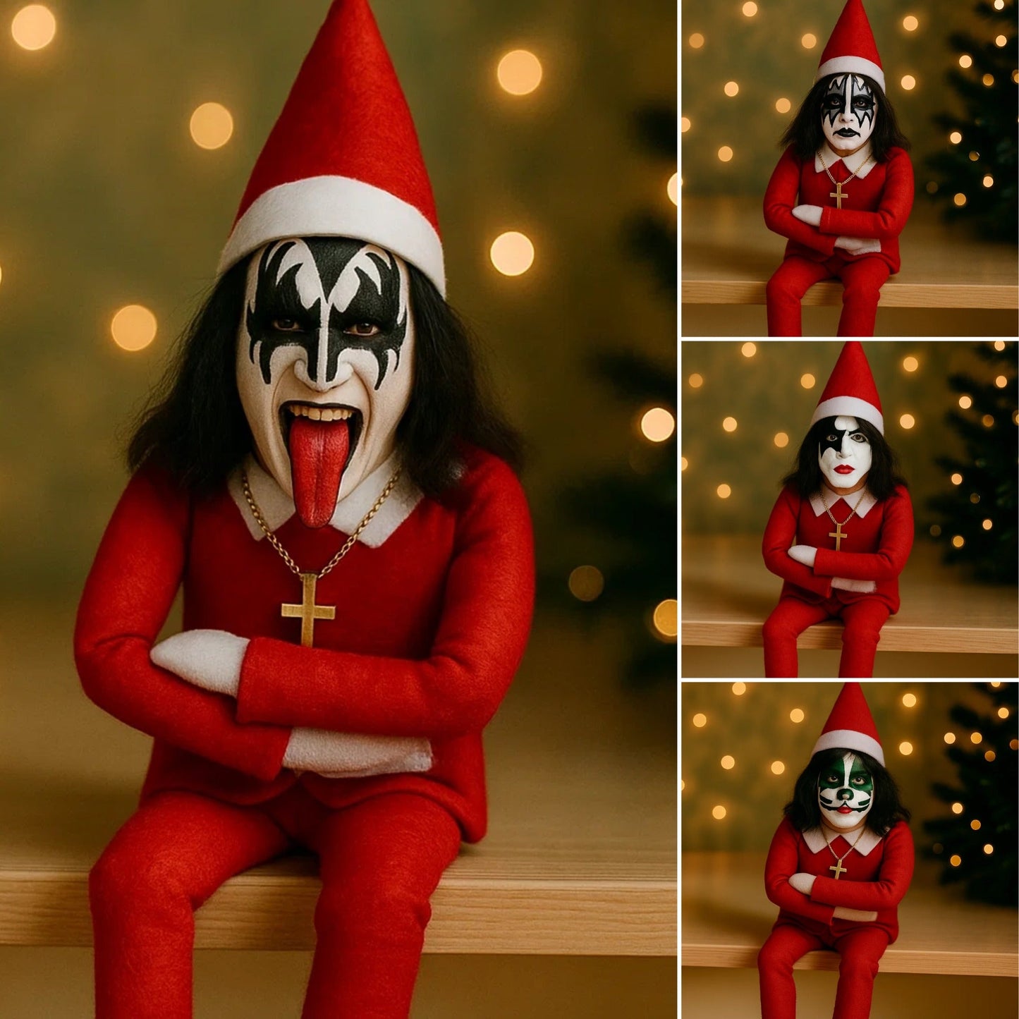 Christmas gift 🎄KISS Christmas Elf Doll