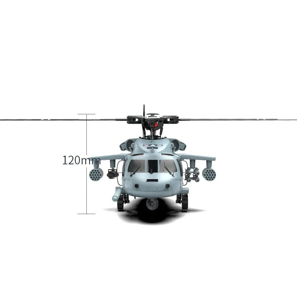 🔥 HOT SALE 49% OFF ✨ Yu Xiang F09H Sea Hawk UH-60 RC Helicopter with GPS Smart Control System