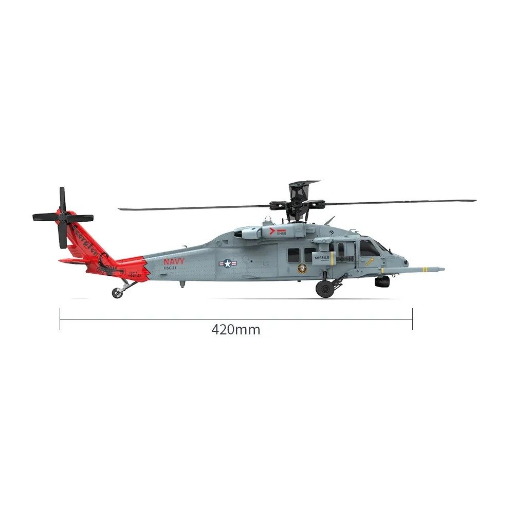 🔥 HOT SALE 49% OFF ✨ Yu Xiang F09H Sea Hawk UH-60 RC Helicopter with GPS Smart Control System