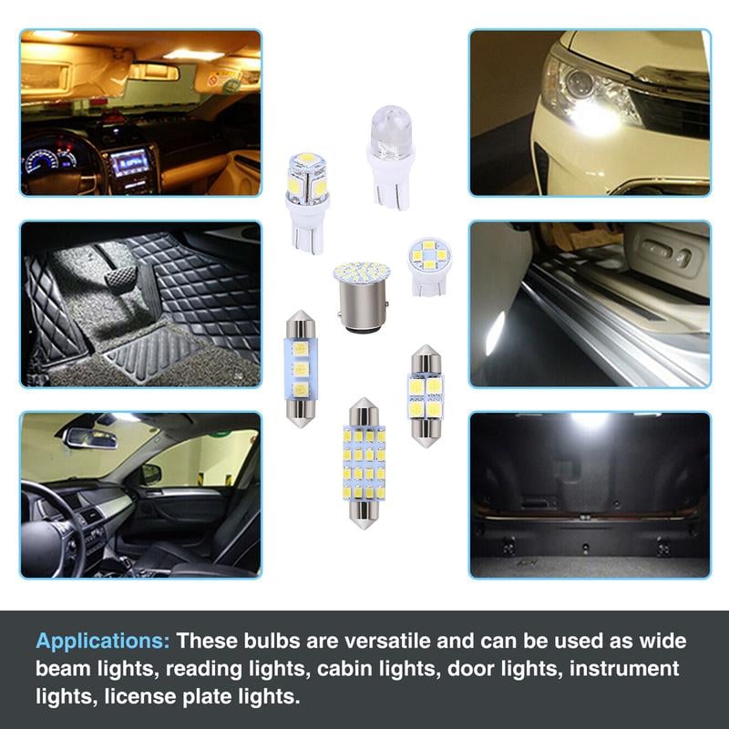 🔥HOT SALE 49% OFF✨42PCS Universal Car LED Bulb Set